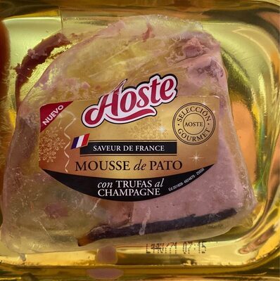 AOSTE MOUSSE PATO TRUFAS CHAMPAGNE 100 GR