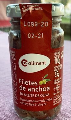 ANCHOA ACEITE OLIBA B/100 GR. CRITAL COALIMENT